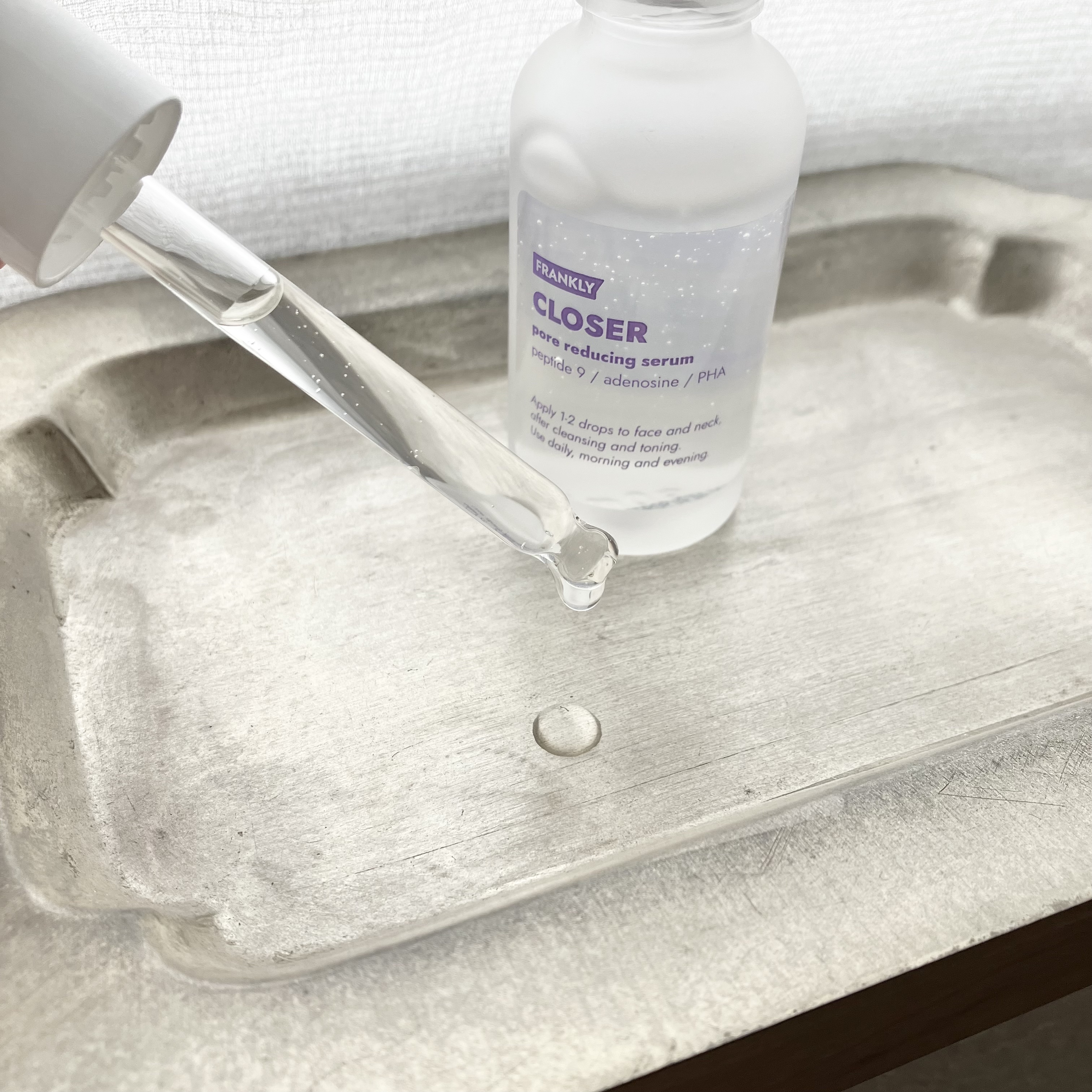 クローザーセラム/Frankly/美容液を使ったクチコミ（2枚目）