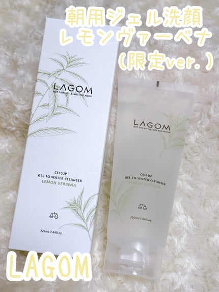 ラゴム ジェルトゥウォーター クレンザー(LV)(朝用洗顔)/LAGOM /その他洗顔料を使ったクチコミ(1枚目)