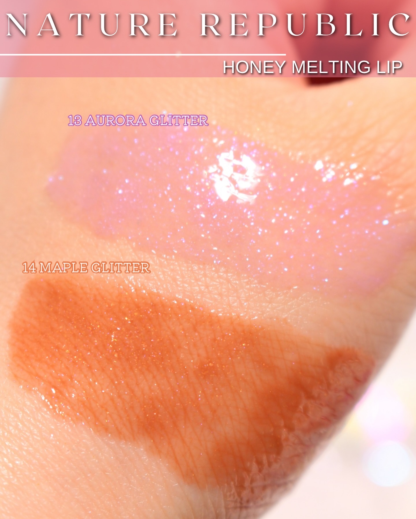 ハニーメルティングリップ/ネイチャーリパブリック/口紅を使ったクチコミ（3枚目）
