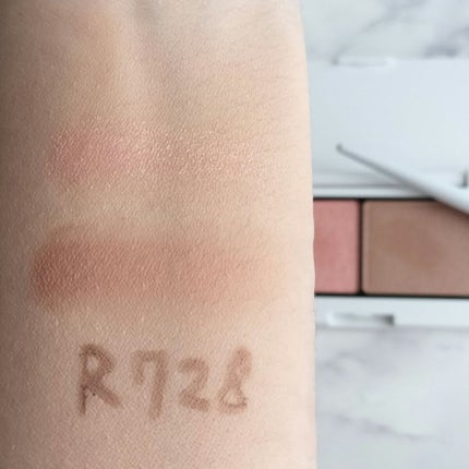 エテュセ アイエディション(カラーパレット) R728 絶対的ピンクベージュ(数量限定)/ettusais/アイシャドウパレットを使ったクチコミ(3枚目)