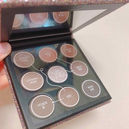 タイニートゥインクル カラーアイズ/ETUDE/アイシャドウパレットを使ったクチコミ(2枚目)