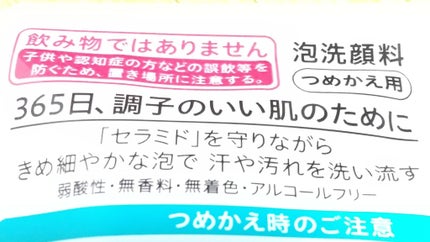 潤浸保湿 泡洗顔料 詰替 130ml/キュレル/泡洗顔を使ったクチコミ(2枚目)