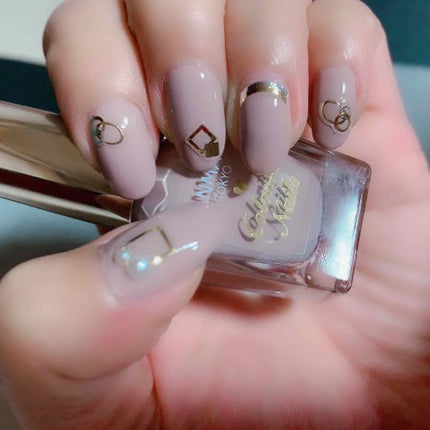 カラフルネイルズ N16 ココア/キャンメイク/マニキュアを使ったクチコミ(1枚目)