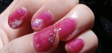 カラーステイ ジェル エンビー ダイヤモンド トップ コート N/REVLON/ネイルトップコートを使ったクチコミ(2枚目)