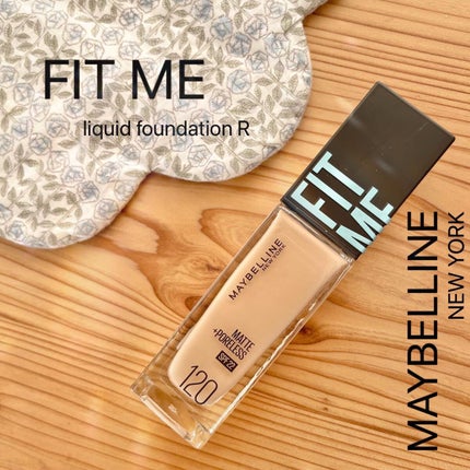 フィットミー リキッドファンデーション R/MAYBELLINE NEW YORK/リキッドファンデーションを使ったクチコミ(1枚目)