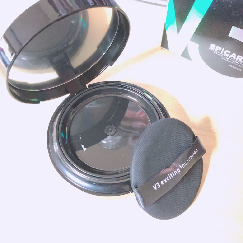 V3 エキサイティングファンデーション/SPICARE/クッションファンデーションを使ったクチコミ（2枚目）