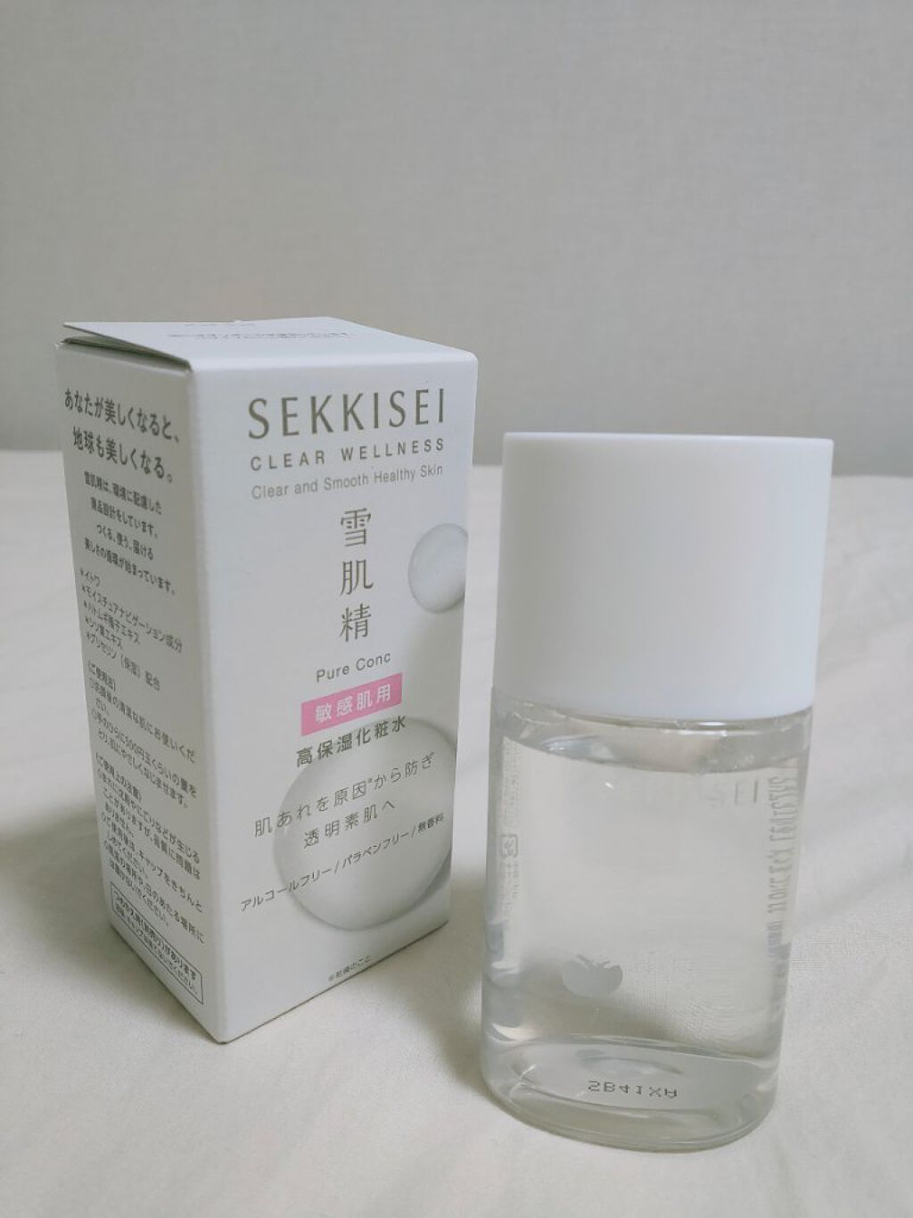 クリアウェルネス ピュア コンク/雪肌精/化粧水を使ったクチコミ（1枚目）