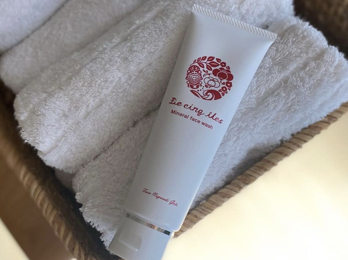 ドゥ サンクィル ミネラルフェイスウォッシュ/De cinq iles/洗顔フォームを使ったクチコミ（1枚目）