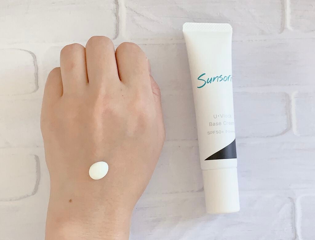 U・Vlockベースクリーム/サンソリット/化粧下地を使ったクチコミ(5枚目)