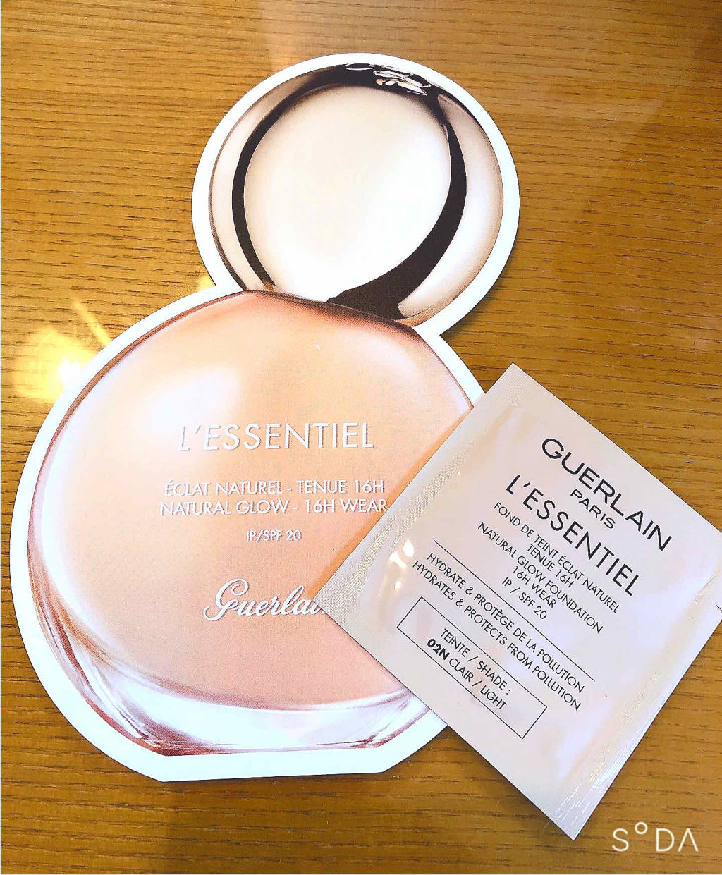 レソンシエル/GUERLAIN/リキッドファンデーションを使ったクチコミ（1枚目）