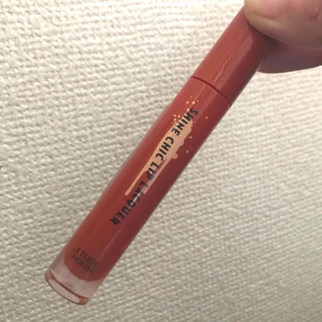 シャインシックリップラッカー/ETUDE/リップグロスを使ったクチコミ(1枚目)