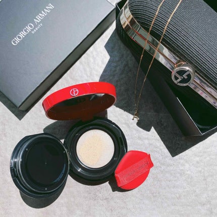 マイ アルマーニ トゥ ゴー クッション/ジョルジオ アルマーニ ビューティ/クッションファンデーションを使ったクチコミ(2枚目)