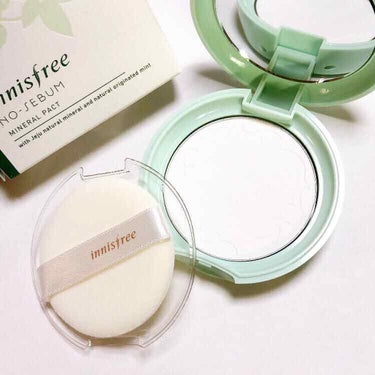 ノーセバム ミネラルパクト N/innisfree/プレストパウダーを使ったクチコミ（1枚目）