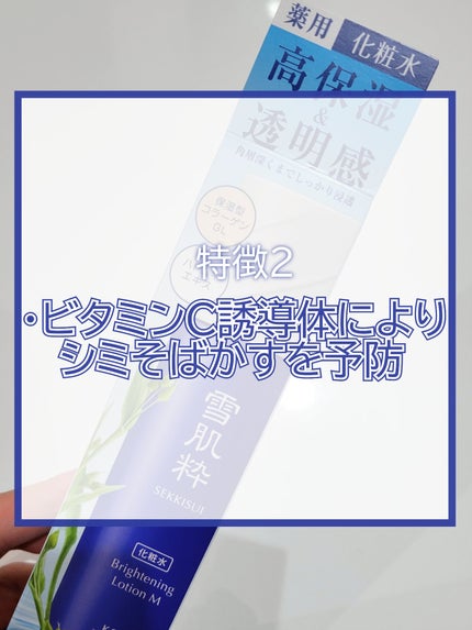 化粧水 M/雪肌粋/化粧水を使ったクチコミ(6枚目)