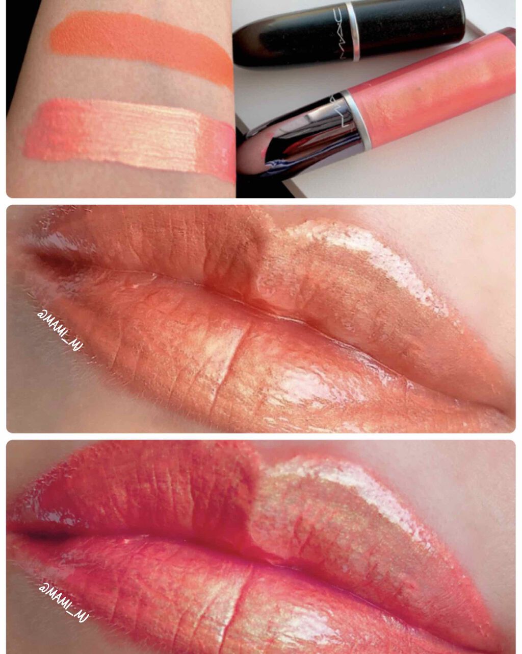 グランドイリュージョン リキッド リップカラー/M・A・C/リップグロスを使ったクチコミ（1枚目）