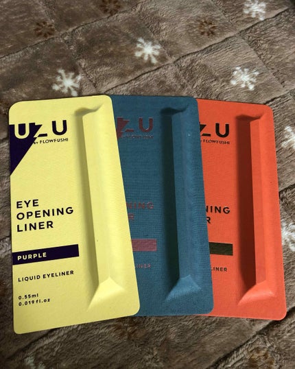 EYE OPENING LINER/UZU BY FLOWFUSHI/リキッドアイライナーを使ったクチコミ(1枚目)