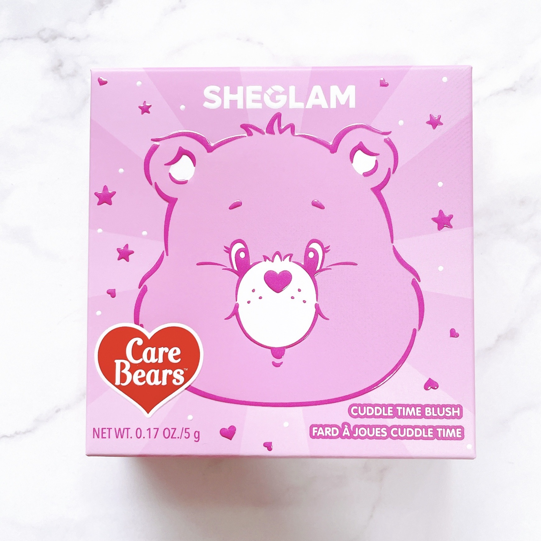 SHEGLAM Care Bears Cuddle Time blushのクチコミ「@sheglam_japan 様より
ギフトカードをいただき、購入させていただきました。

ケ.....」（3枚目）