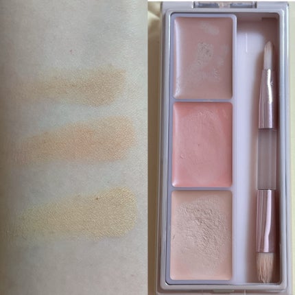 サイレントカバー コンシーラー/excel/パレットコンシーラーを使ったクチコミ(2枚目)