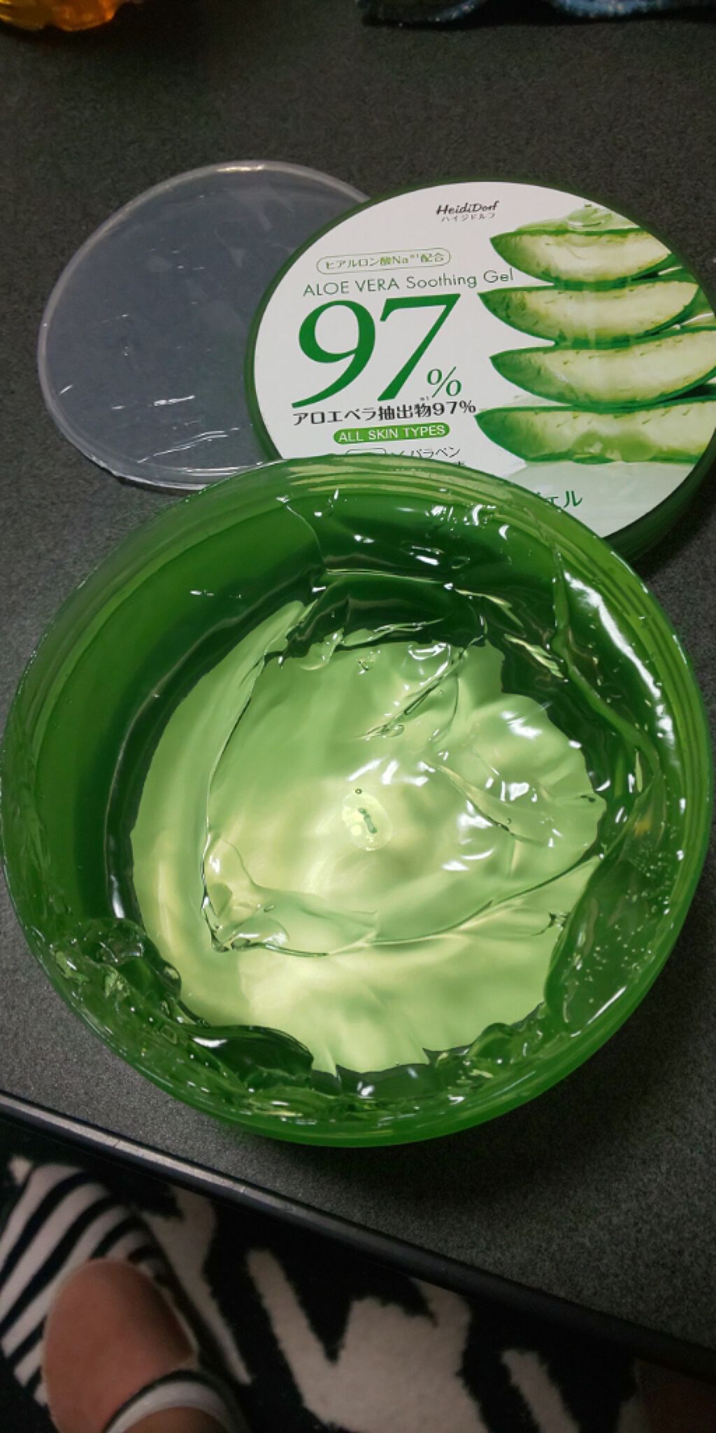 ハイジドルフジェル アロエ/ハイジドルフ/ボディローションを使ったクチコミ(2枚目)
