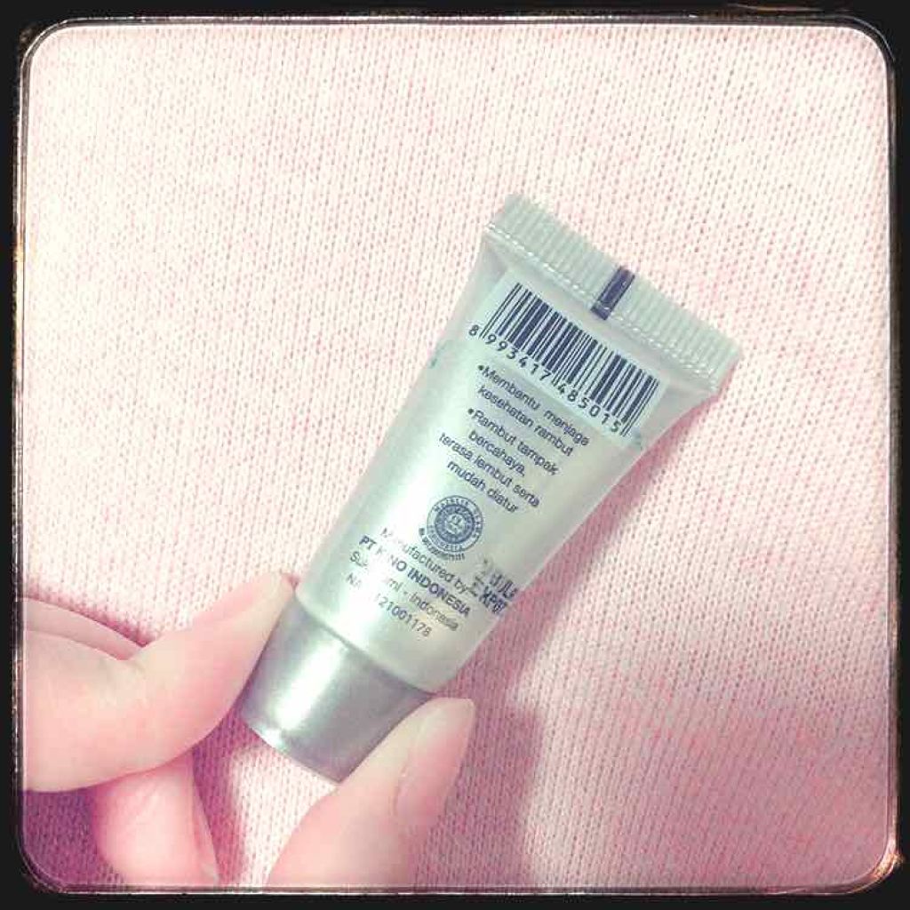 ヘアーオイル【シャイニーブラック】/ellips/ヘアオイルを使ったクチコミ(2枚目)