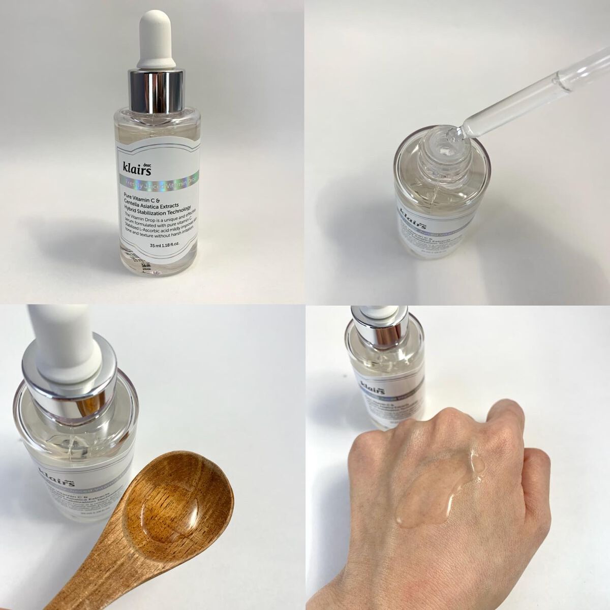 フレッシュリージュースドビタミンドロップ(35ml)/Klairs/美容液を使ったクチコミ(4枚目)