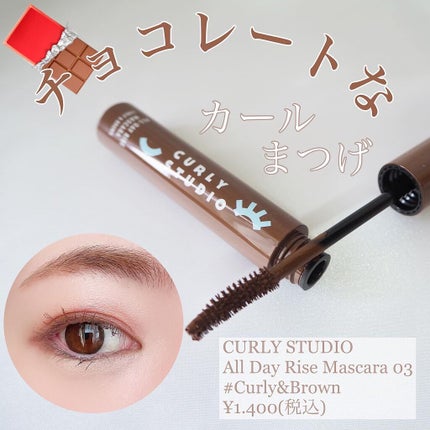 カーリースタジオオールデーライズマスカラ/BANILA CO/マスカラを使ったクチコミ(1枚目)
