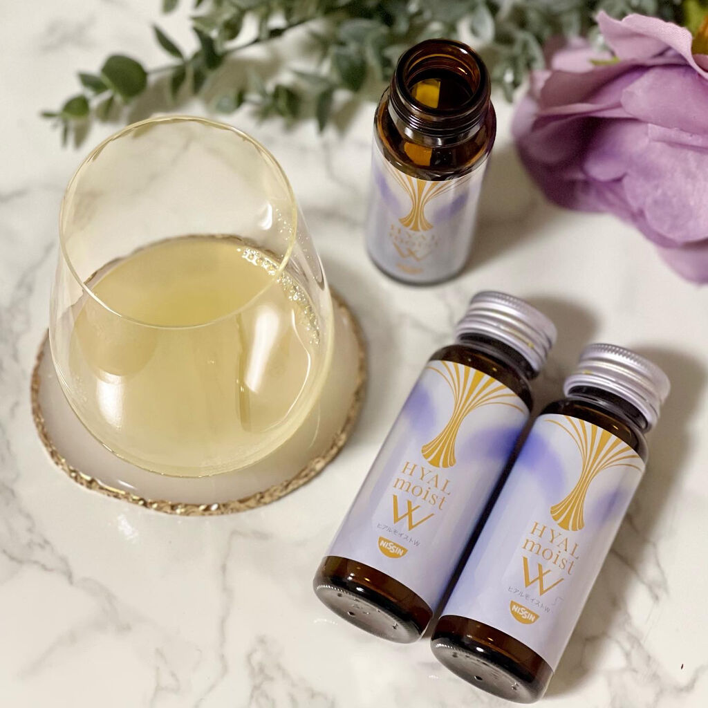 ヒアルモイスト W/日清食品/美容ドリンクを使ったクチコミ（2枚目）