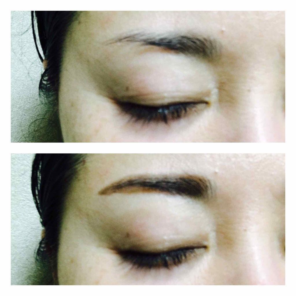 アイブロウティント/DAISO/眉ティントを使ったクチコミ(3枚目)