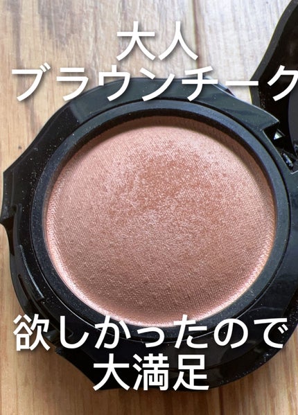 フォギーオンチークス N BR320 シナモンブラウン/Visée/パウダーチークを使ったクチコミ(1枚目)