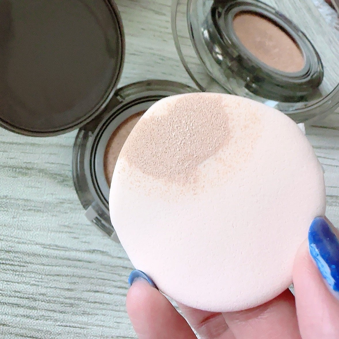 ブラーカバークッション/LUNA/クッションファンデーションを使ったクチコミ(2枚目)