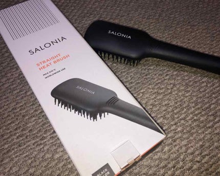 SALONIA ストレートヒートブラシ/SALONIA/ヒートブラシを使ったクチコミ(1枚目)