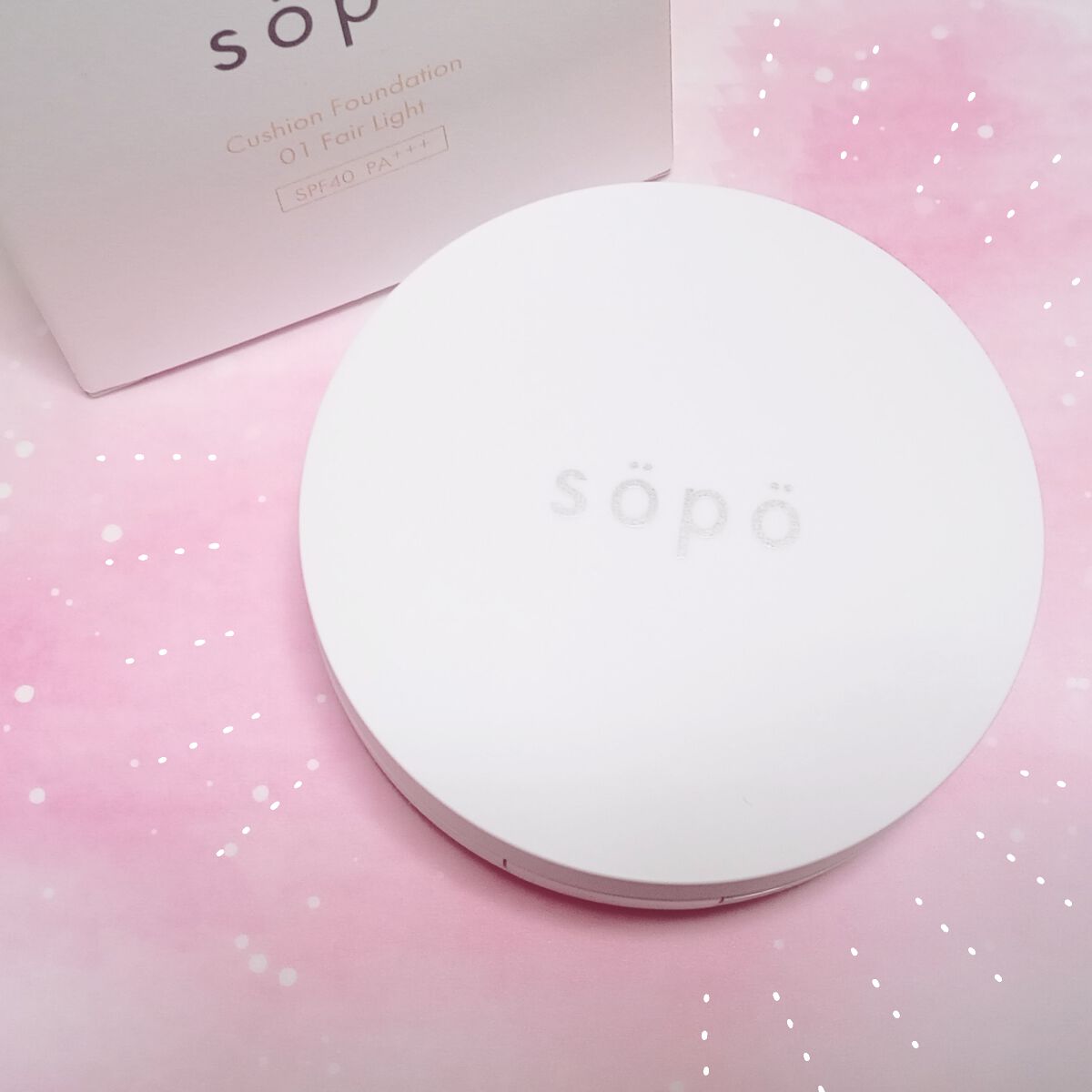 クッションファンデ/sopo/クッションファンデーションを使ったクチコミ(1枚目)