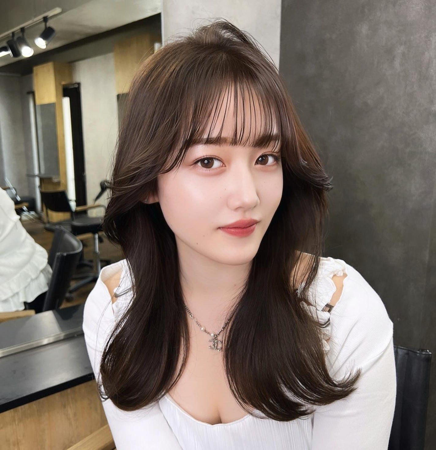 Kazuhair.. on LIPS 「より"小顔"に"可愛く"盛るカット✂︎💞✔︎※画像、動画は保存..」(3枚目)