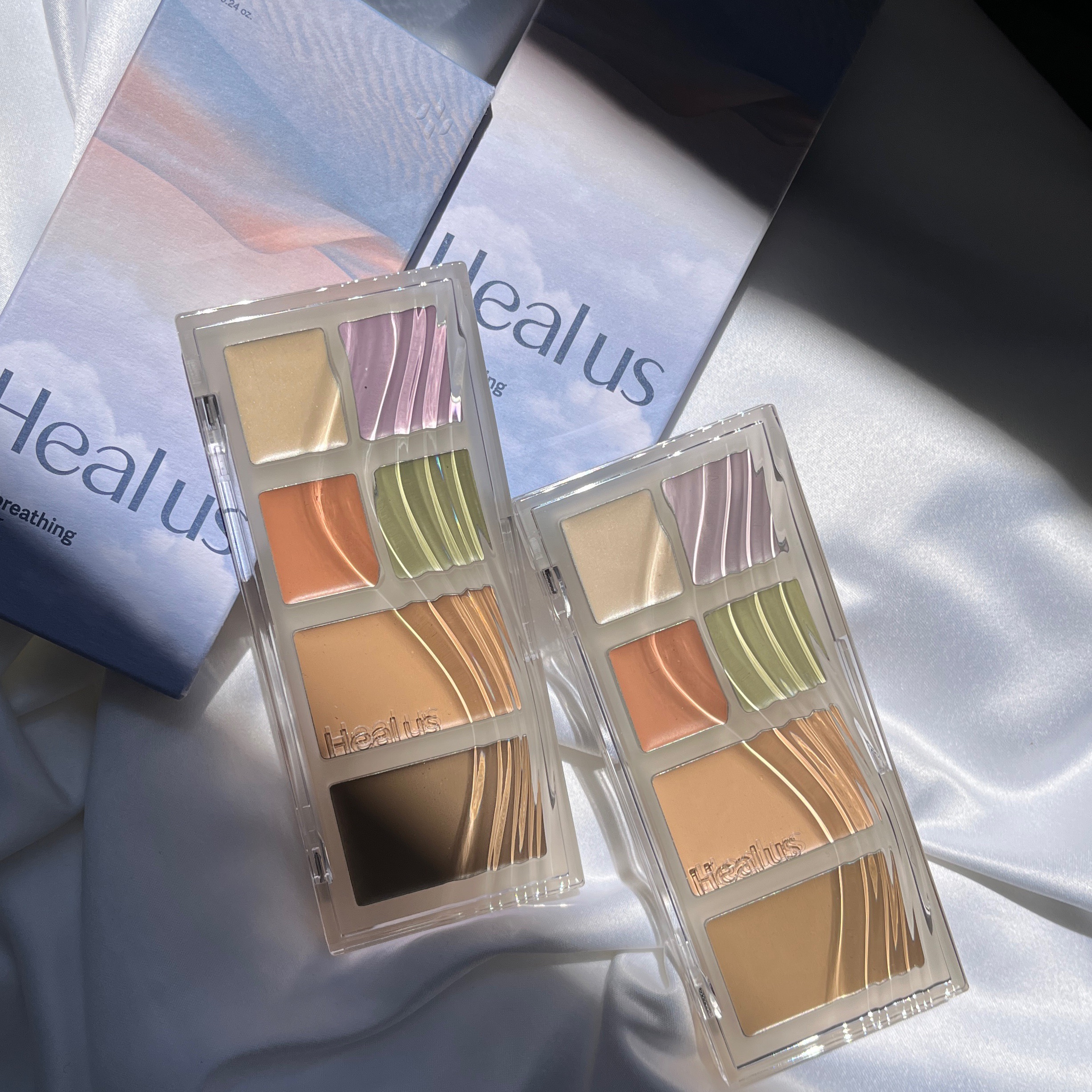 ブリージングコンシーラーパレット/Healus/パレットコンシーラーを使ったクチコミ（1枚目）