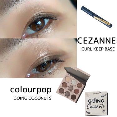 Going Coconuts Bronzed Eyeshadow Palette/ColourPop/パウダーアイシャドウを使ったクチコミ（1枚目）