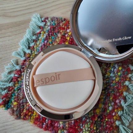 プロテーラービーグロウクッション ニュークラス/espoir/クッションファンデーションを使ったクチコミ(2枚目)