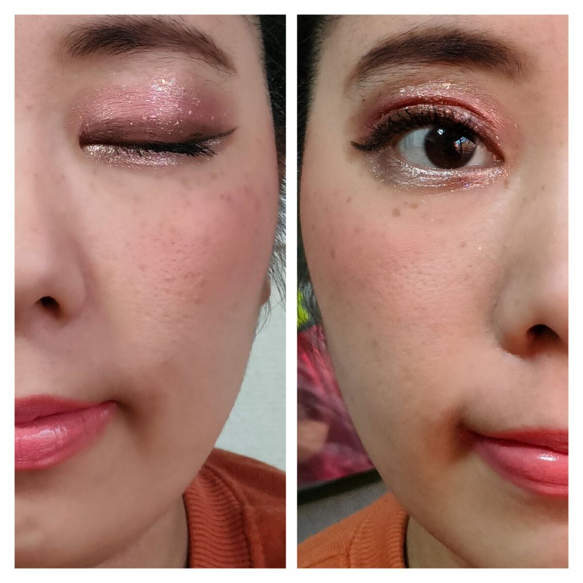 ルージュ ヴォリュプテ シャイン/YVES SAINT LAURENT BEAUTE/口紅を使ったクチコミ(5枚目)