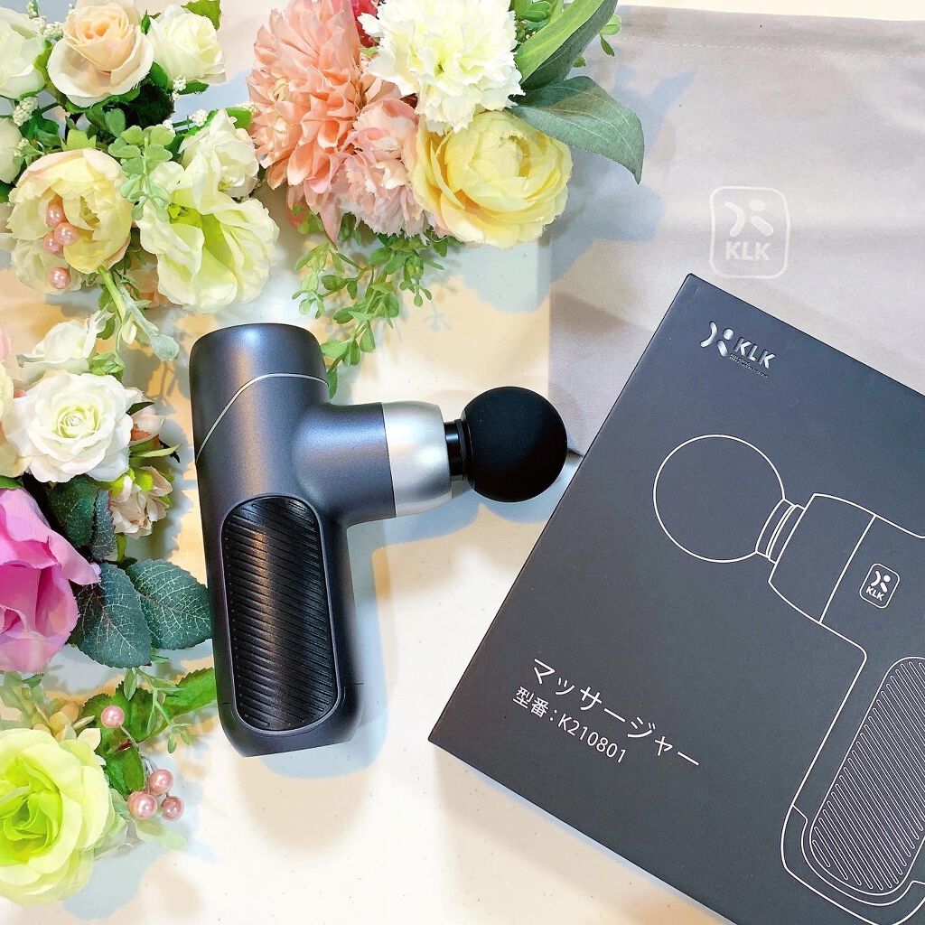 筋膜リリースガン/KLK/マッサージガンを使ったクチコミ（2枚目）