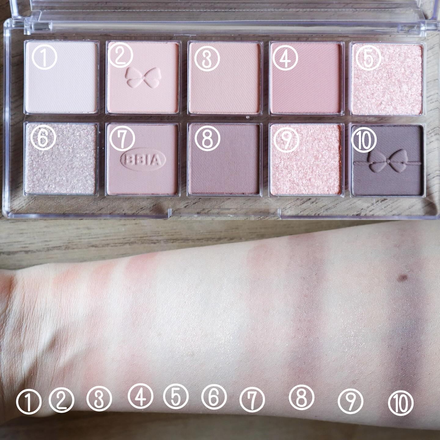 エッセンシャルアイパレット/BBIA/マルチパレットを使ったクチコミ（3枚目）