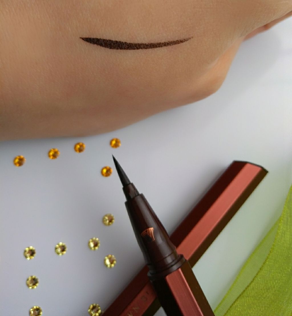 モテライナー リキッド/UZU BY FLOWFUSHI/リキッドアイライナーを使ったクチコミ(2枚目)