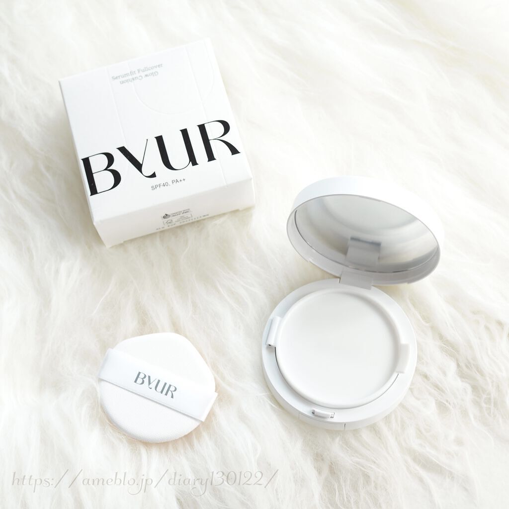 セラムフィット フルカバー グロークッション 21 ナチュラルベージュ/ByUR/クッションファンデーションを使ったクチコミ（3枚目）