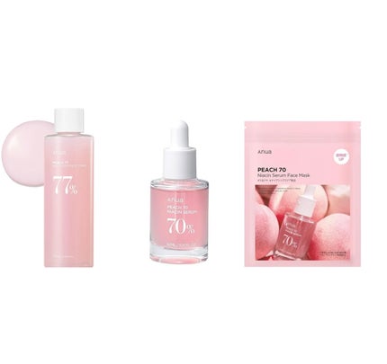 桃70%ナイアシンセラム/Anua/美容液を使ったクチコミ(2枚目)