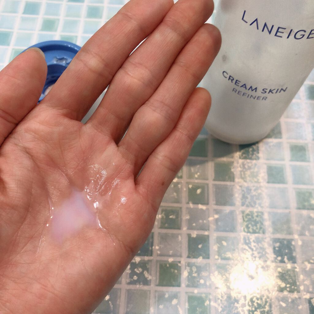 クリームスキン ローション/LANEIGE/化粧水を使ったクチコミ（3枚目）