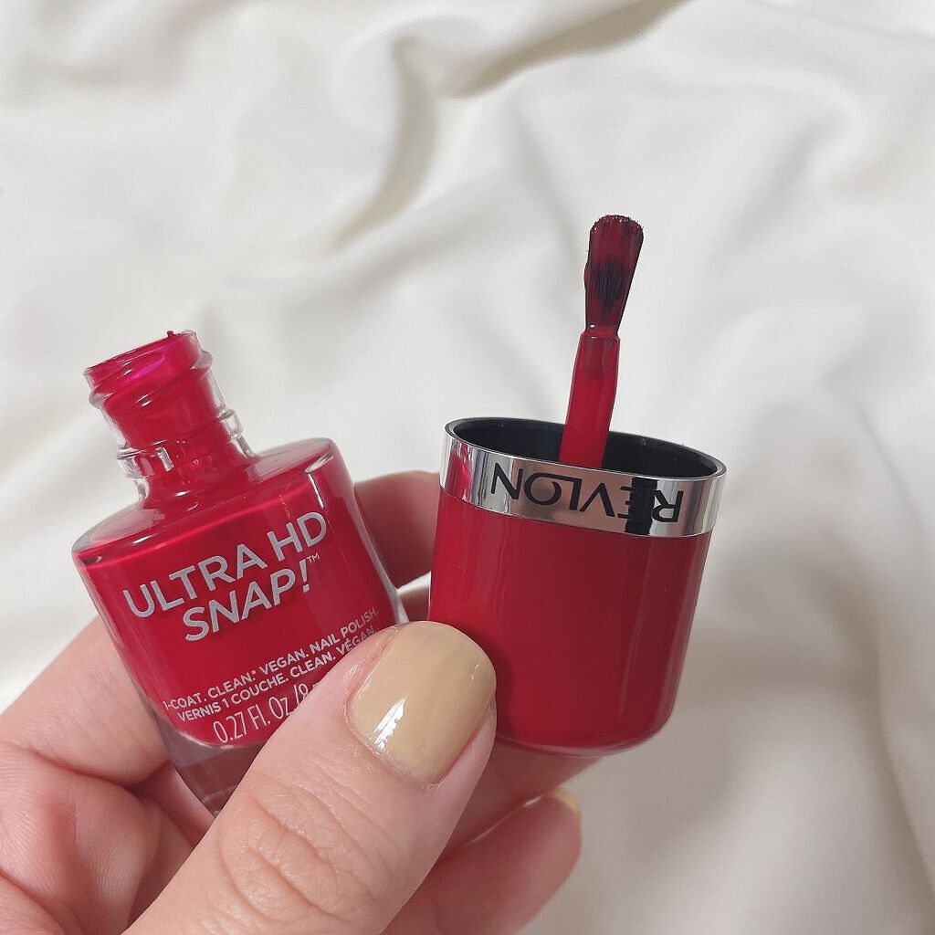 ウルトラ HD スナップ！ 004 ブルー マイ マインド/REVLON/マニキュアを使ったクチコミ（3枚目）