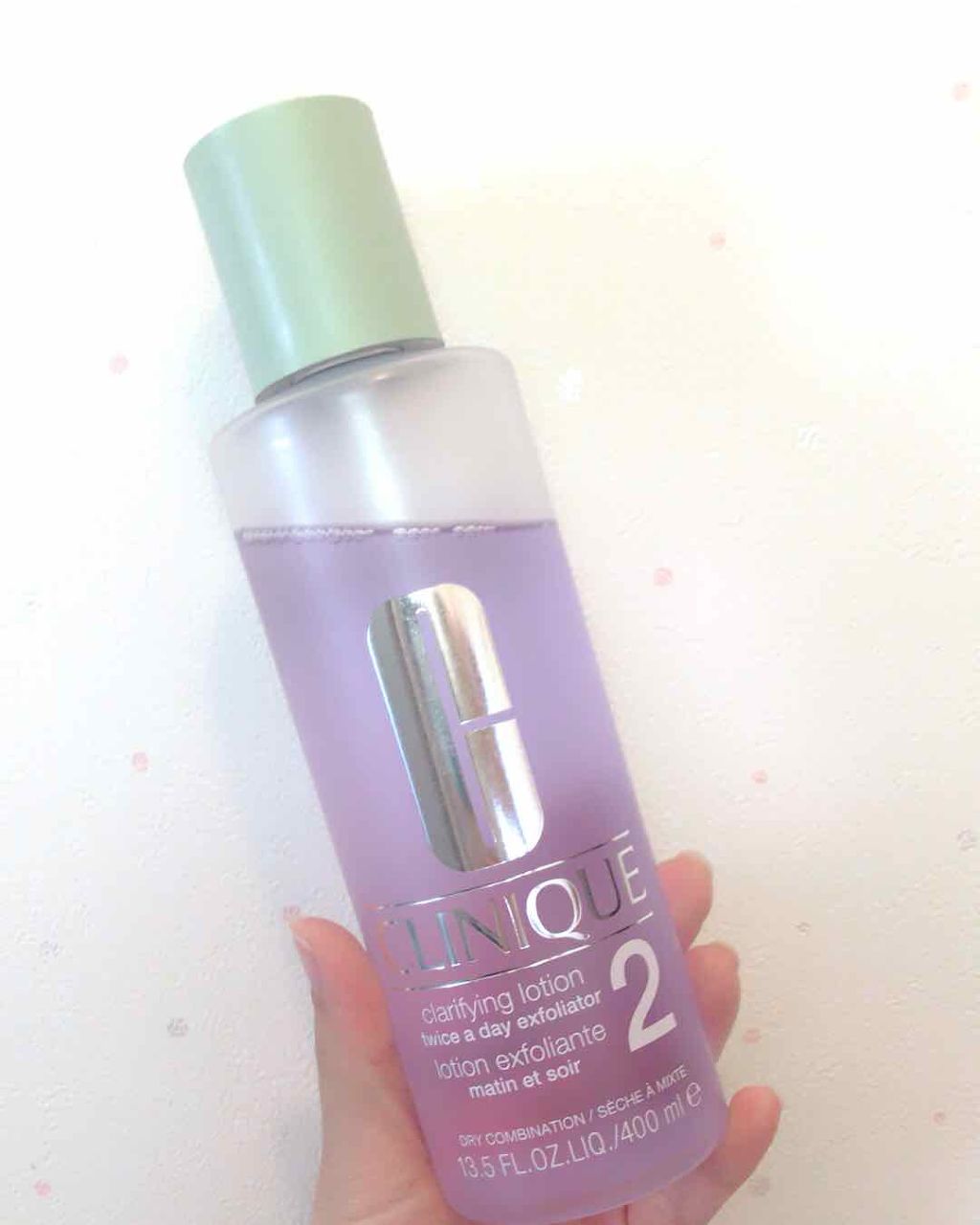 クラリファイング ローション 2/CLINIQUE/拭き取り化粧水を使ったクチコミ（1枚目）