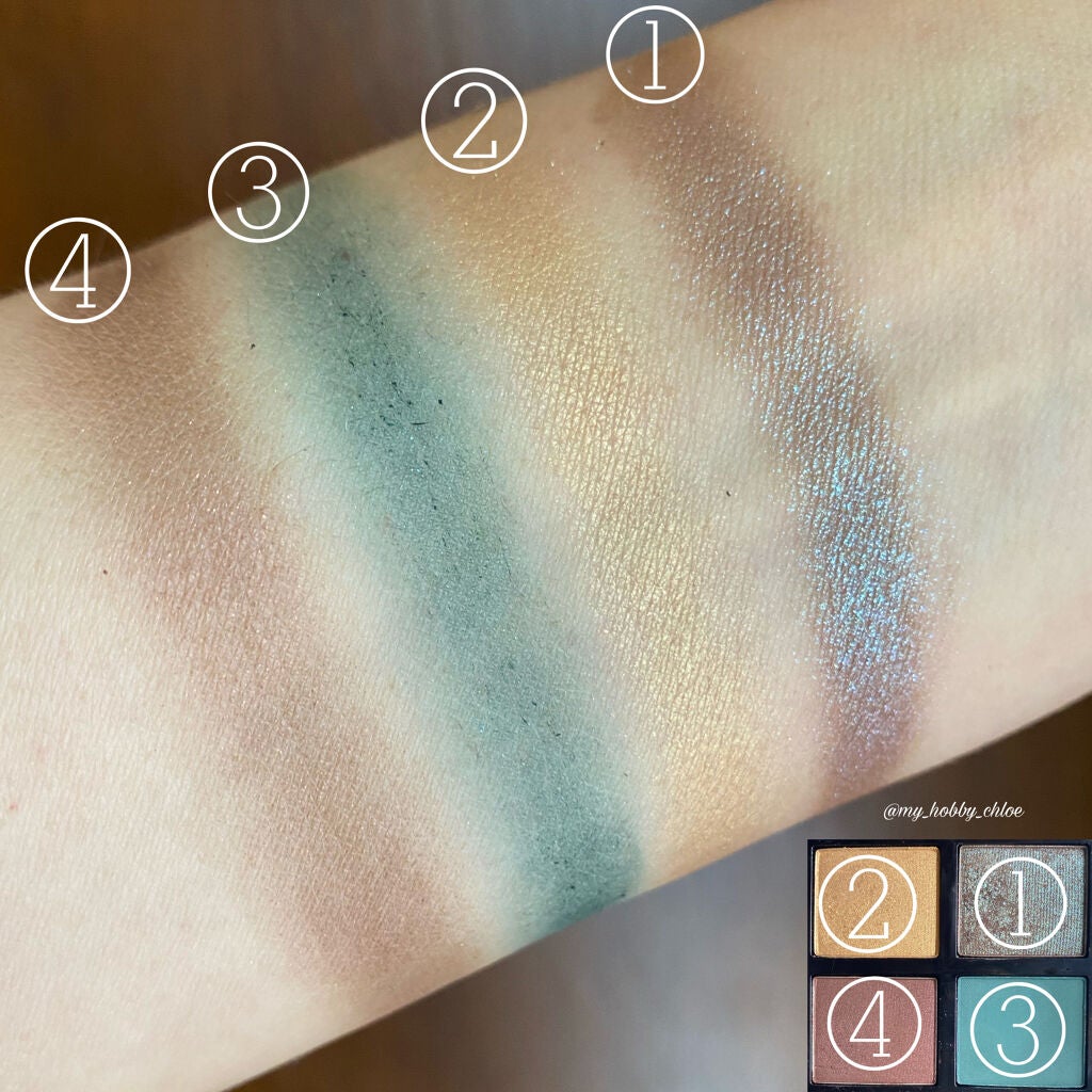 アイ カラー クォード/TOM FORD BEAUTY/アイシャドウパレットを使ったクチコミ(4枚目)