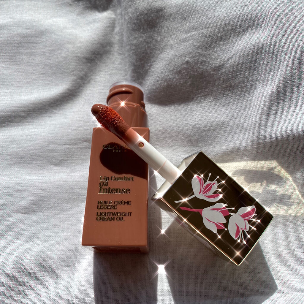 コンフォート リップオイル インテンス/CLARINS/リップグロスを使ったクチコミ（2枚目）