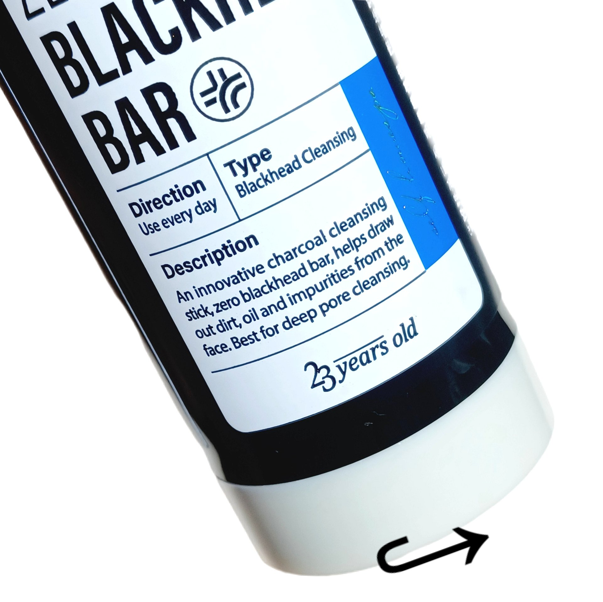 ブラックペイントラバー/23years old/その他洗顔料を使ったクチコミ（2枚目）