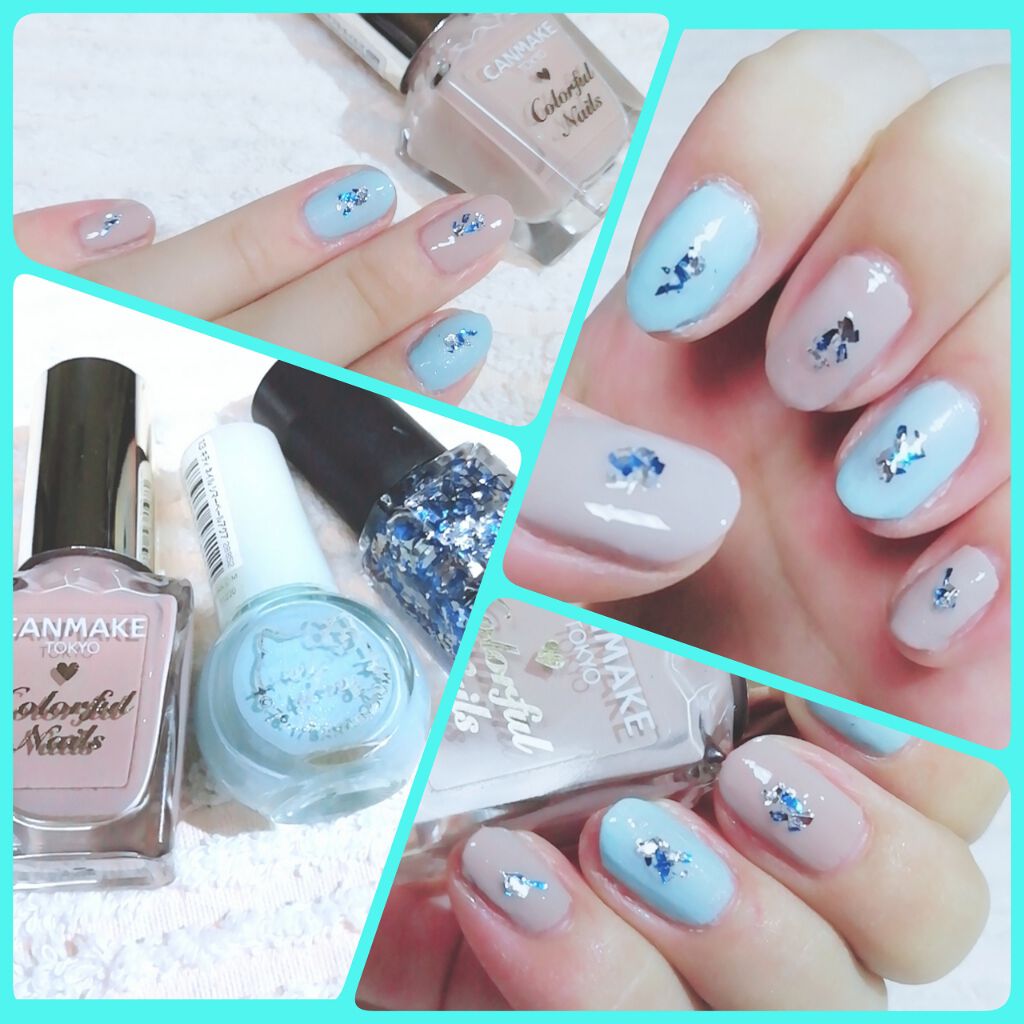 カラフルネイルズ/キャンメイク/マニキュアを使ったクチコミ(2枚目)