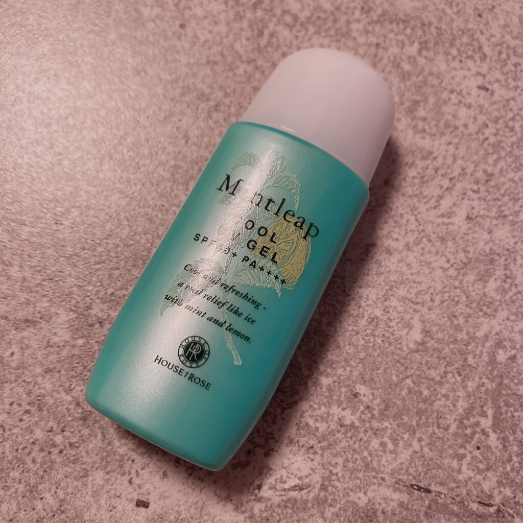 ミントリープ クール UVジェル/ハウス オブ ローゼ/日焼け止めジェルを使ったクチコミ（1枚目）